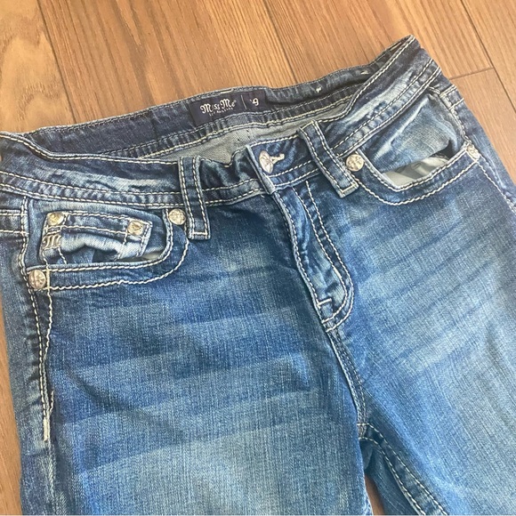 Miss Me Womens Cactus Sombrero Chloe Boot Cut Jeans Embroidered Women’s Sz 29 - Picture 5 of 16